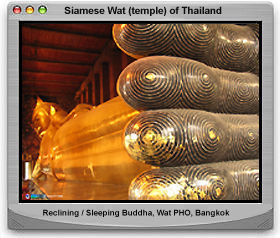 Wat Pu, along Chao Phaya river, Bangkok, Thailand