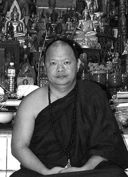 Chief Monk at thie Lanna Temple, Chiangmai