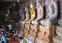 Ritual section of Wat Suthat