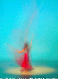 Dancer at show