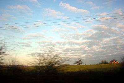 Train Ride from Wales ......