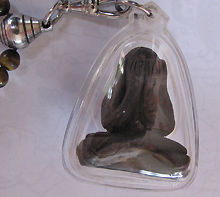 Stan Thong's Pidta Buddhist amulet Front section view