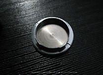 Innver component view of the The robust, solid body cap with engraving designed for the Leica M6 Chrome Colombo '92 Special 500th Anniversary Edition