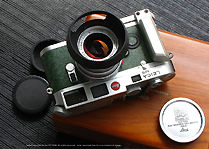 Leica M6 Chrome, Colombo '92 Special 500th Anniversary Edition rangefinder camera model with matching accessories