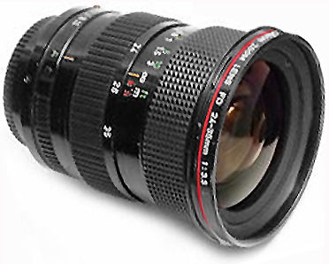 カメラ レンズ(ズーム) Canon FD Resouces - 24-35mm FD L Zoom lenses