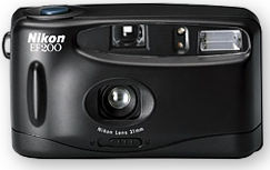 various Nikon Compact Camera Models from 1995-1999