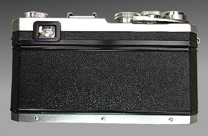 Rear view of Nikon S4 (RF) Rangefinder camera 