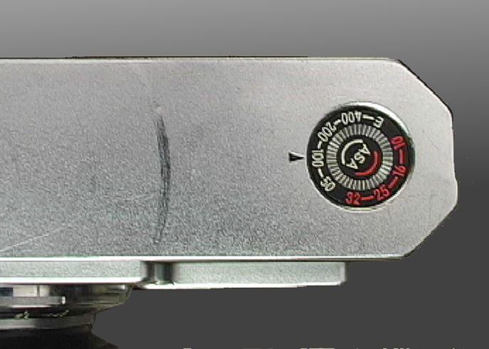 Nikon S4 (RF) Rangefinder camera  film speed dial