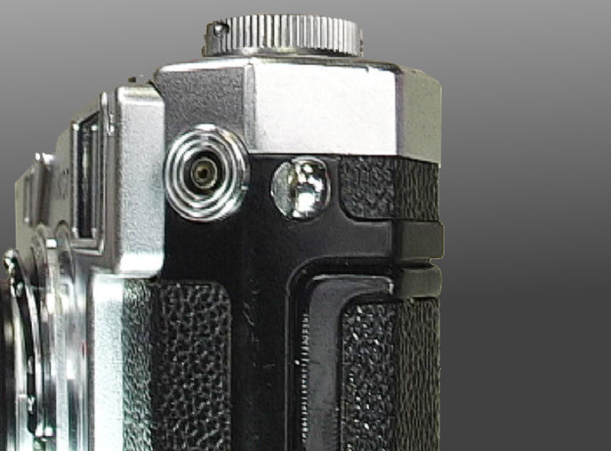 Nikon S4 (RF) Rangefinder camera synch contact at the side
