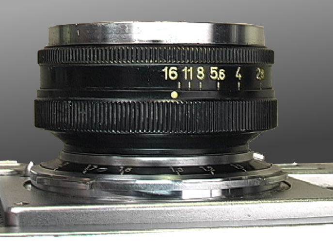 Nikon S4 (RF) Rangefinder camera  aperture control of 5cm f=2 standard lens
