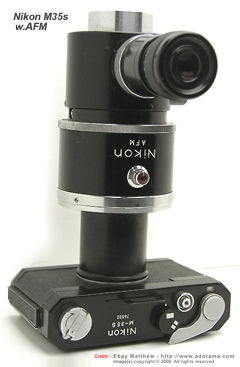 Nikon M35s microscope camera w/AFM, 196+