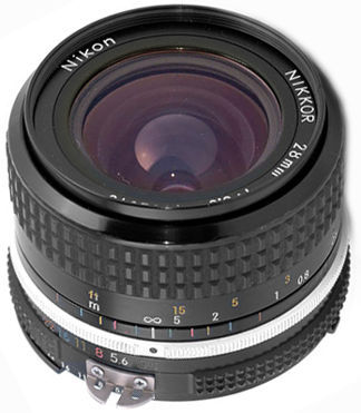 Manual Focus Nikkor 28mm F 3 5s Wideangle Lens