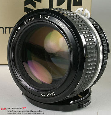 Nikkor 55mm f/1.2 Standard Lenses - Version History - Part III