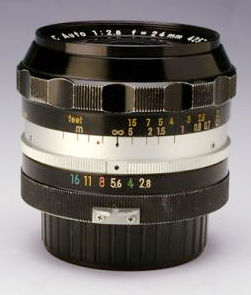 24mm f2.8 Nikkor-N Auto Lens