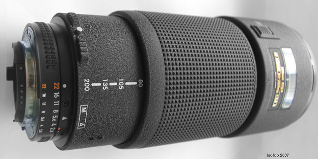 Nikon's AF Zoom Nikkor 80-200mm f/2.8D ED Telephoto Zoom lens Part 