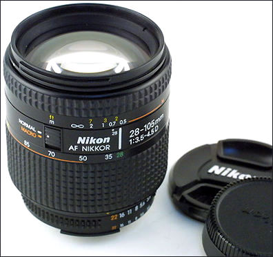 Nikon's AF Zoom Nikkor 28-105mm f/3.5~4.5D IF MACRO wide-telephoto ...