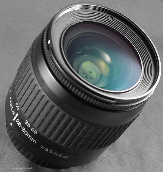 Nikon AF 28-80 Mm F 3.3-5.6 G Silver