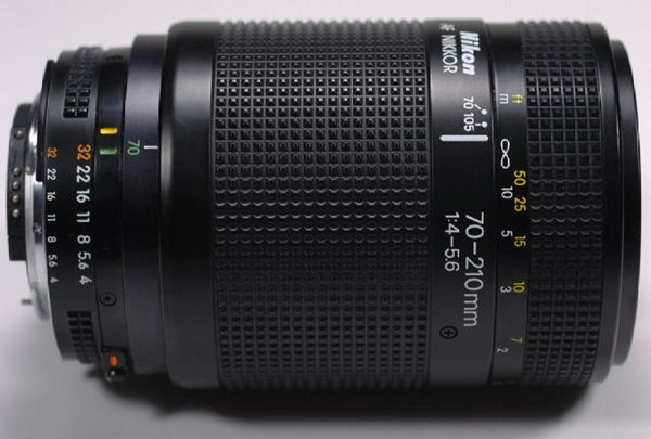 AF (Autofocus) Nikkor 70-210mm f/4~5.6S zoom lenses - Index Page