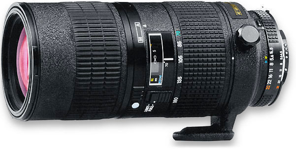 Nikon's AF-D Zoom Micro-Nikkor 70-180mm f/4.5-5.6 ED Lense