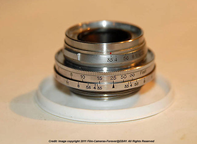 Canon rangdinder lenses SERENAR 28mm f/3.5, f/3.5, SERENAR