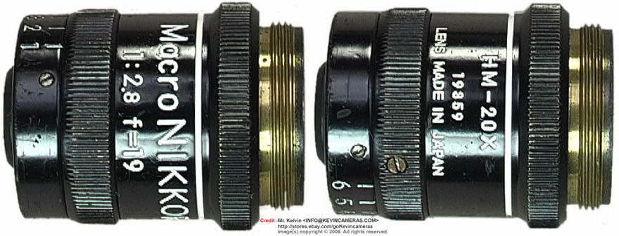 Macro-NIKKOR 1:2.8 f=19mm (white-lined R-Ratio 15X~40X)