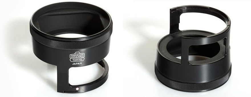 Lens hood for Nikon (Nippon Kogaku Japan) rangefinder Stereo-Nikkor 1:3.5 f=3.5cm 