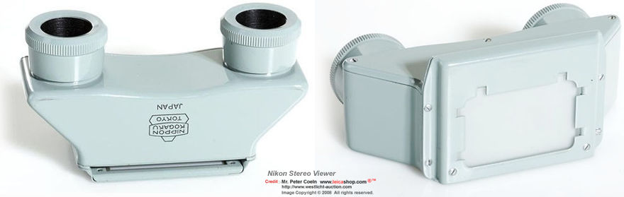Nikon Stereo Slide Viewer for rangefinder stereo photography
