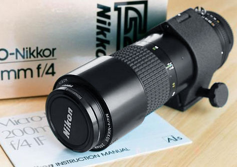 Micro-Nikkor 200mm f4.0s IF