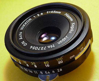 GN-Nikkor 45mm f/2.8
