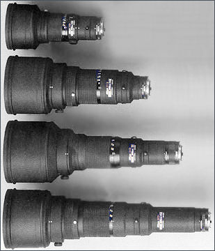 Nikkor 800mm Super telephoto lenses