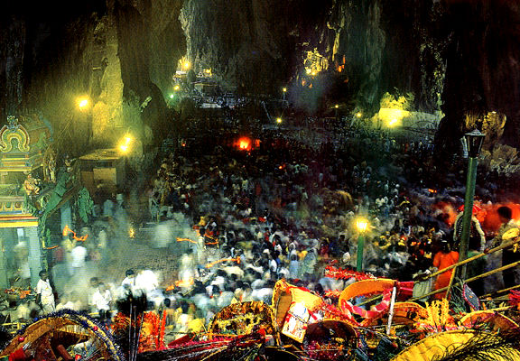 Batu Caves, Thaipusam Festival. Imge