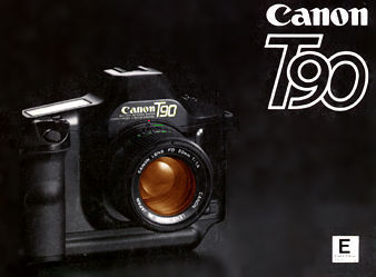 Canon T90 Camera Instruction Booklet 
