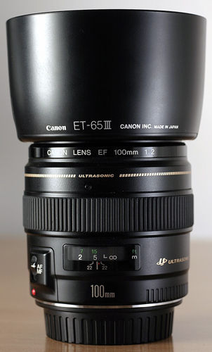 Canon EF 100mm f/2.0 USM Telephoto lense - Index Page