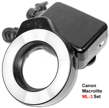 Canon 58mm ML Macrolite Adattatore 58C 58mm per Mr & MT24 Ringlite MACRO CANON 