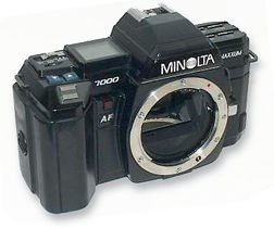 Minolta Maxxum Flash 2800AF Camera Instruction Manual 