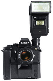Nikon F3 with SB-16A