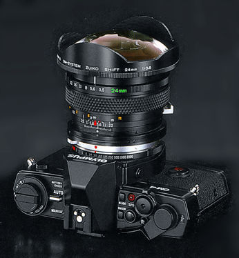 Perspective Control (PC) Lense - Zuiko Shift 24mm f/3.5